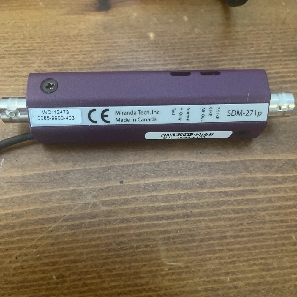 Miranda picoLink‎ SDM-271p SDI -not Tested